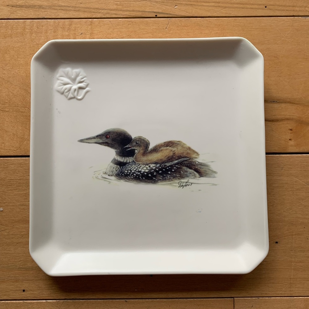 CHERI LANE |  Northern Collection | Loon Plate
